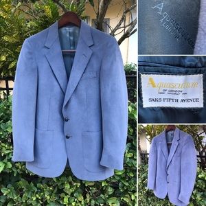 Men’s Blue Aquascutum Sport Coat Jacket